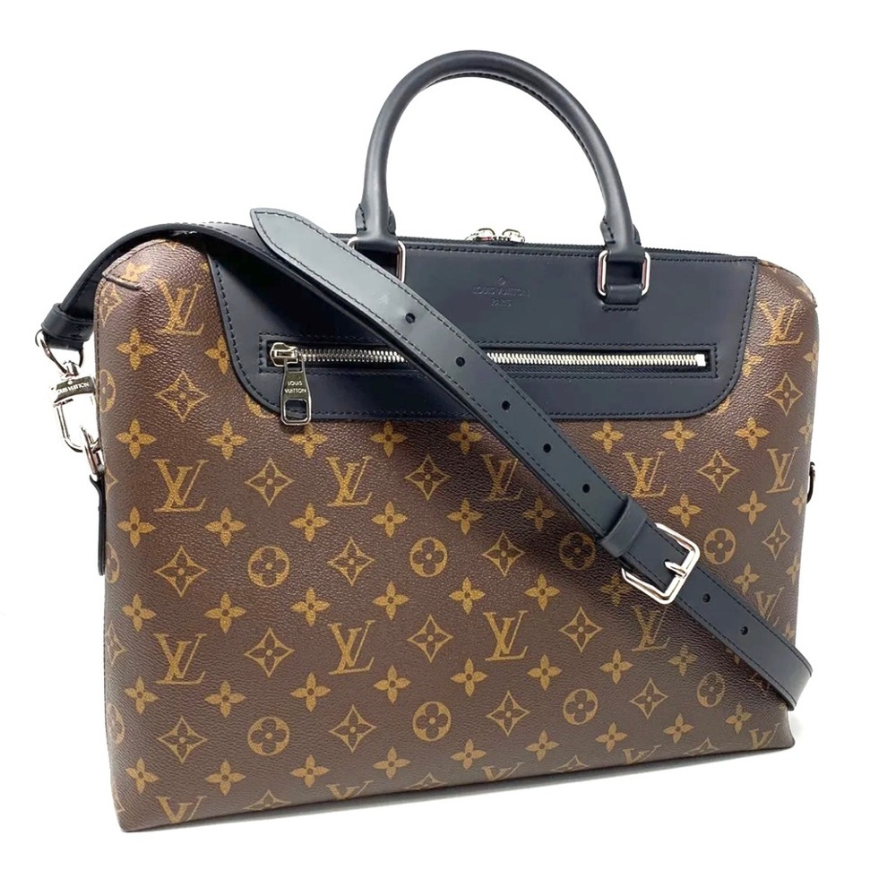 Louis Vuitton | Porte-Documents Jour Brown Monogram Messenger Laptop Bag - Picture 16 of 17